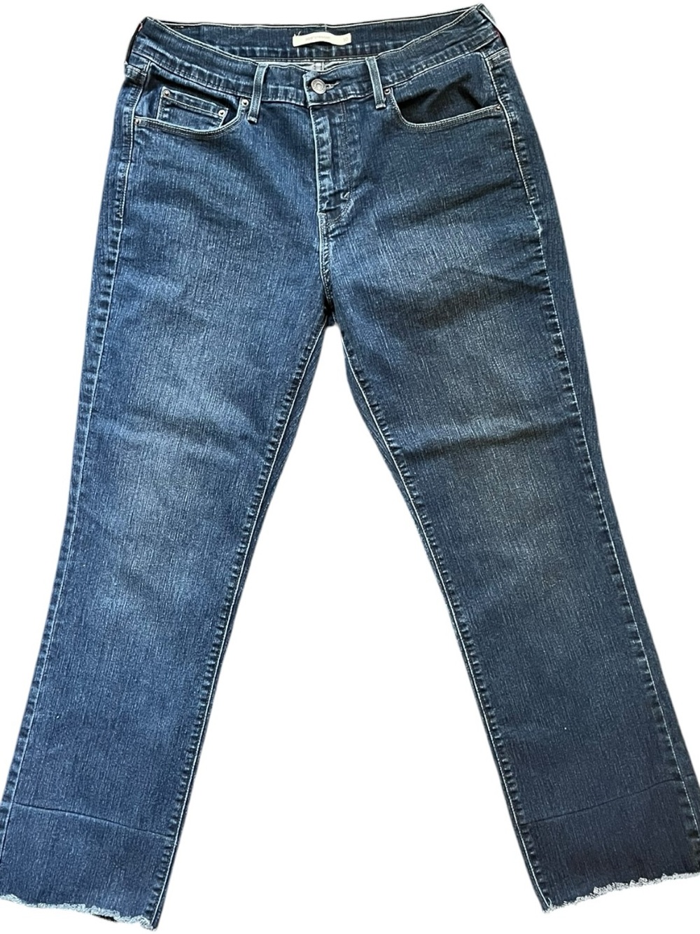 Levi's Dark Blue Slim Straight Jeans